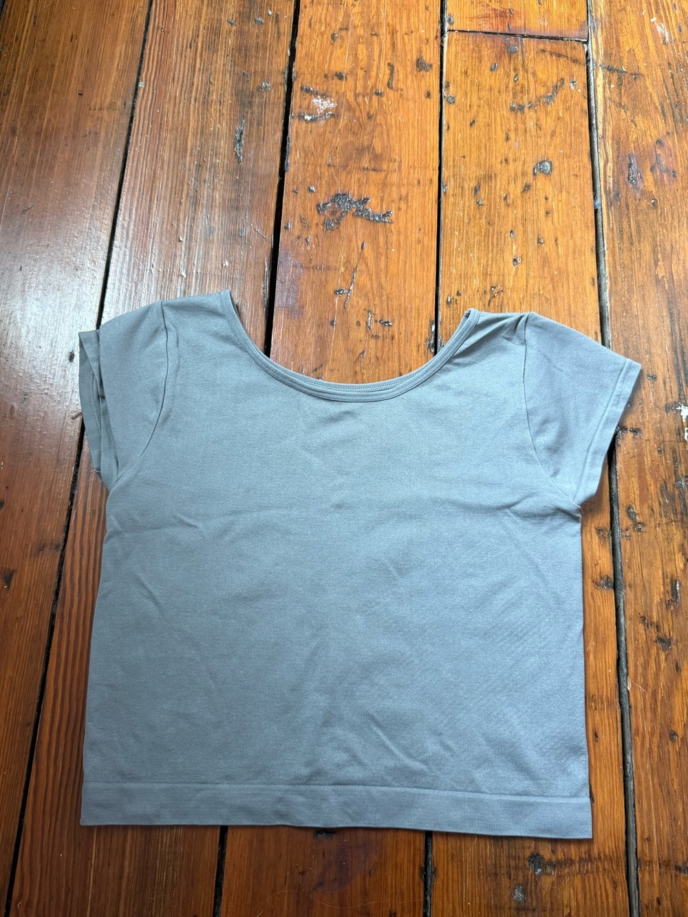 Free people short sleeve crop top